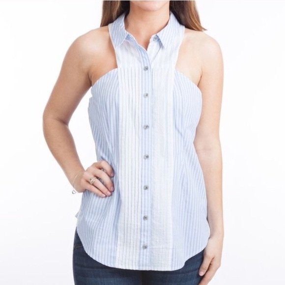 Maeve Tops - Maeve collared, button down tank, size 10
